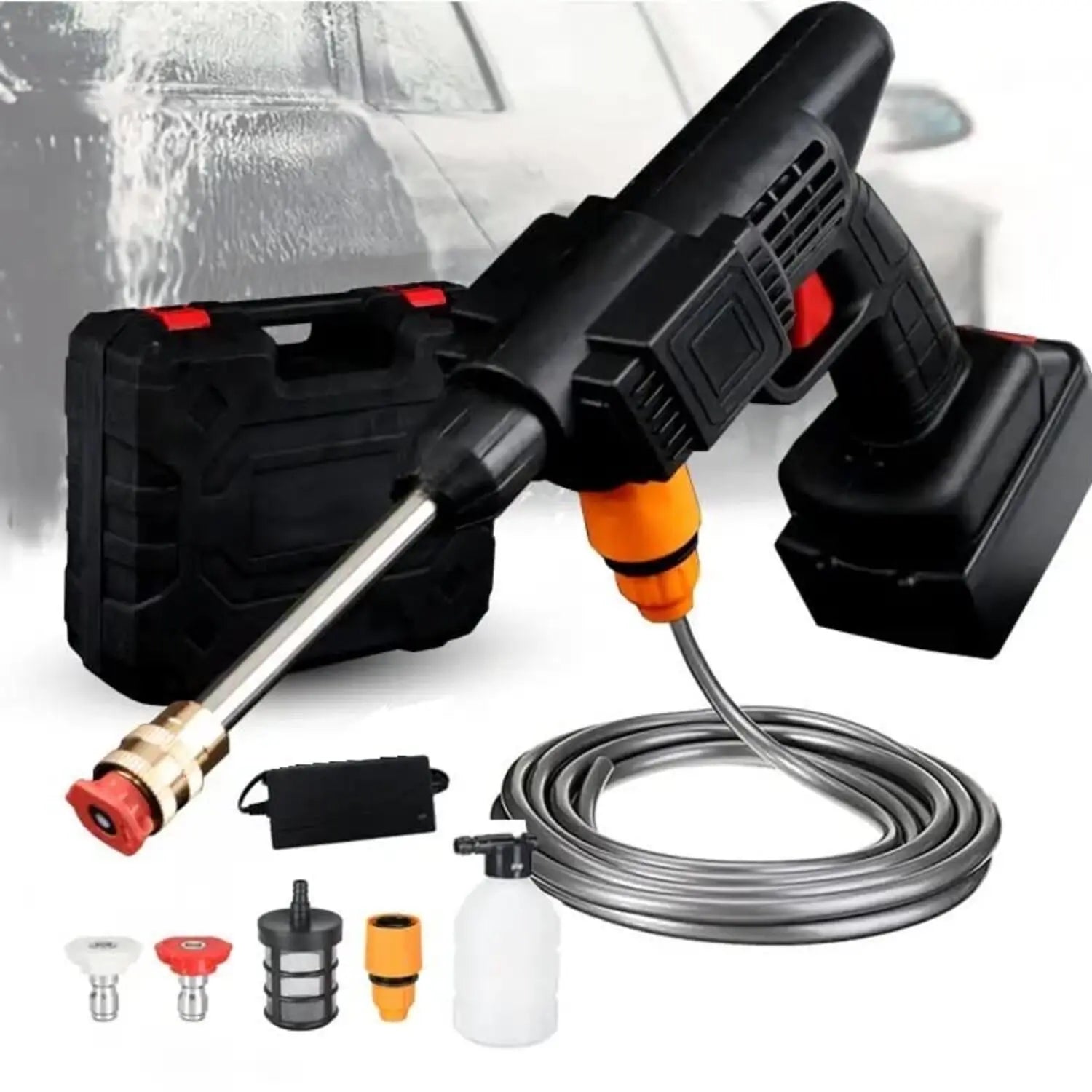 HIDROLAVADORA PORTATIL 2 BATERIAS (48V)